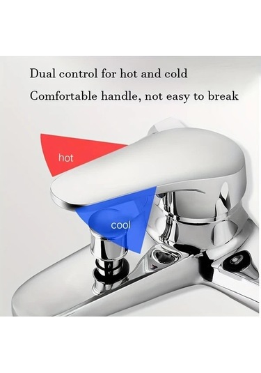 Fastbuy Challenger Elektroliz Modern Sıcak Soğuk Kontrollü 3 Modlu Duş Bataryası Renkli