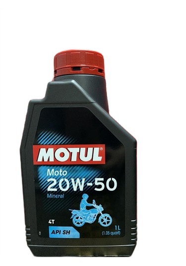 Motul Moto 20W50 API SH Motosiklet Yağı 12 x 1 L Fiyatları ve Özellikleri