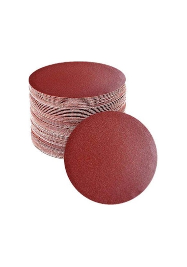 62 Parça 115 Mm Avuç Taşlama Cırt Zımpara Seti + Matkap Aparatı