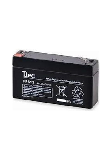 Ttec 6v 1.3ah Bakımsız Kuru Akü