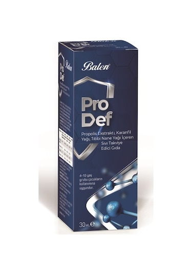 Balen Prodef Propolis Karanfil Yağı İçeren Boğaz Spreyi 30 ML