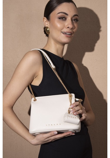 Sisley Kadın Çapraz Çantası Sly 147 Beyaz