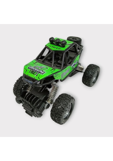 Çek Bırak Cross Buggy Araba - Yeşil Lisinya Çok Renkli