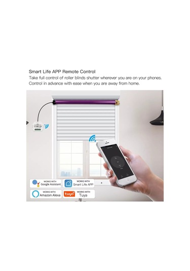 Tuya Destekli Akıllı Wifi +Rf Panjur Kepek Anahtarı