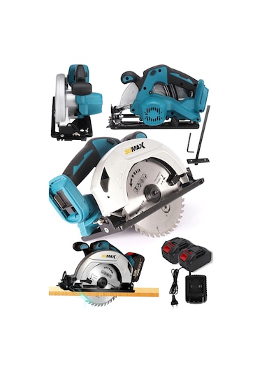 Stilmax SCS5810HD Çift Akülü Kömürsüz Motor Daire Testere