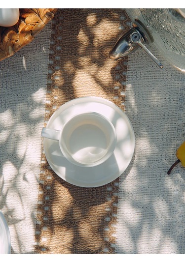 Sima-lend & Magistro Çay Ve Kahve Kupası 270 Ml "beyaz Kar" Fincanlı 430746975 Beyaz