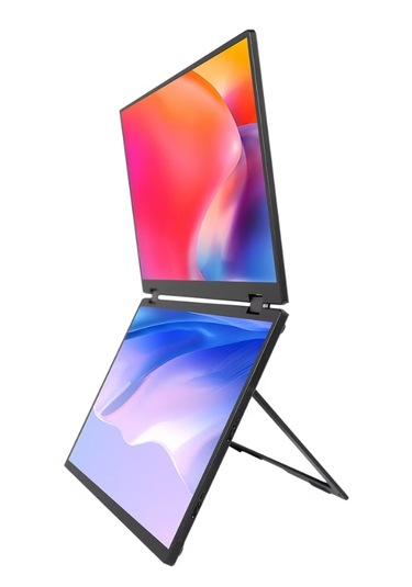 Vesamax Mobil Katlanıp Taşınılabilir İkili Harici Monitör 15.6" 1