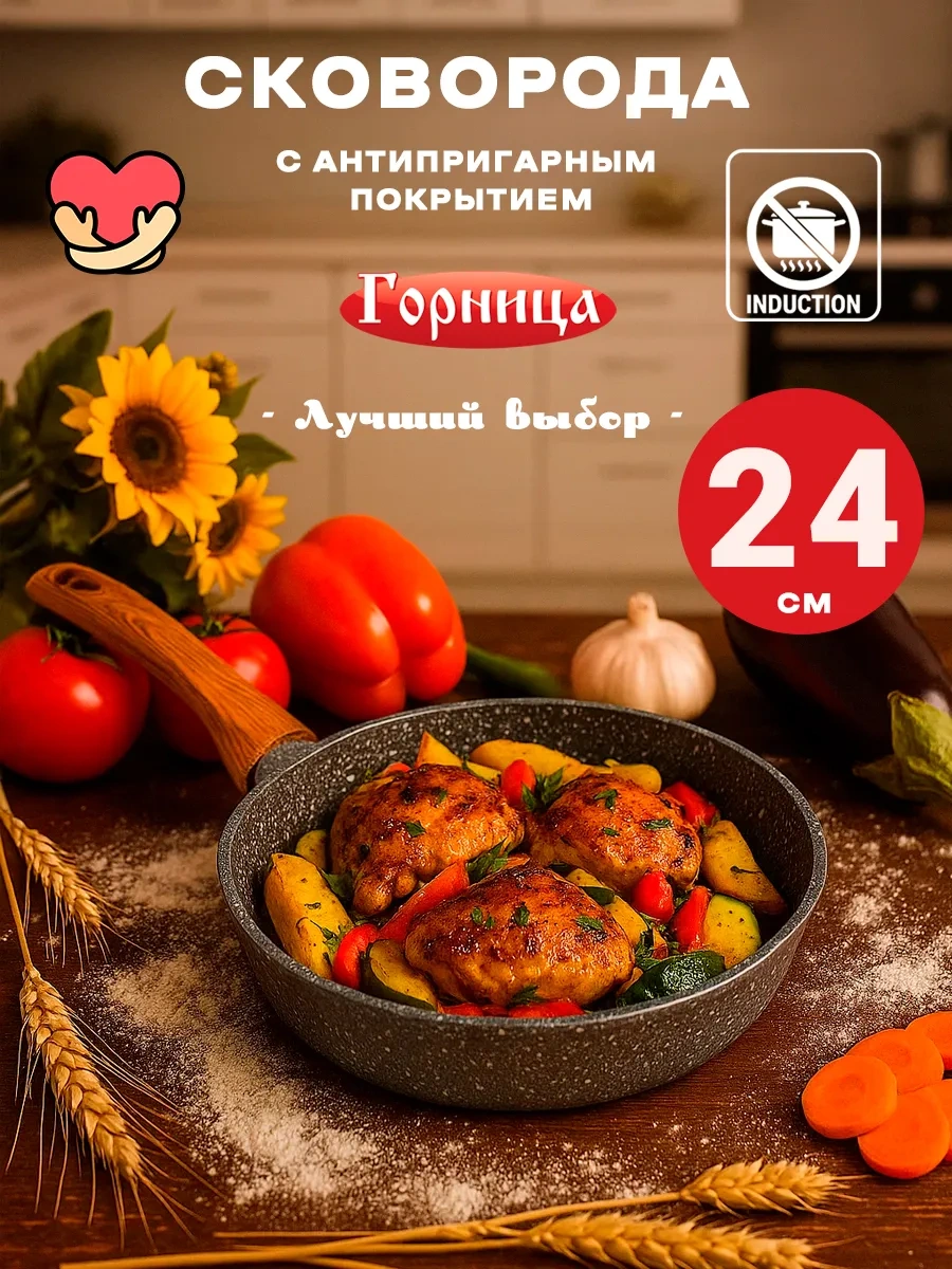 Gornica Tm Yapışmaz Kaplamalı Tava 291230197 Gri