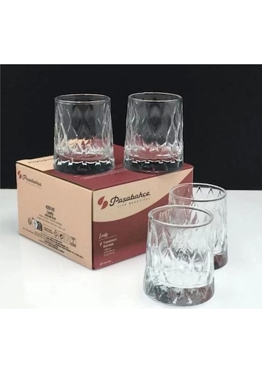 Paşabahçe 420142 Leafy Cam Bardak 100 Cc 4 Lü