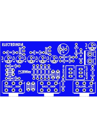 5 Adet Stereo Ton Kontrol Devresi Bc548 Transistörlü