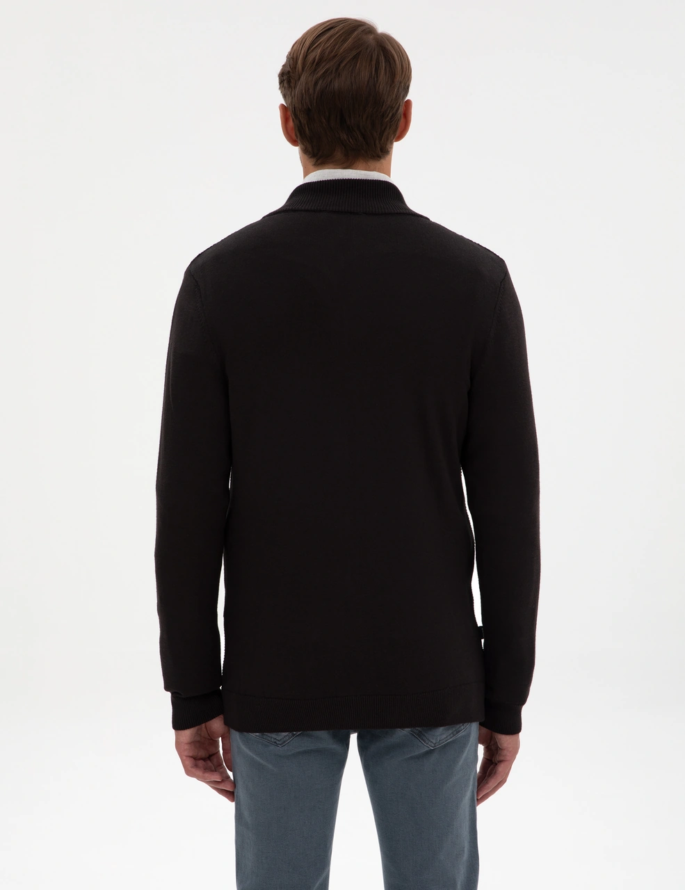 Pierre Cardin Erkek Siyah Hırka Triko 50317341-vr046 Siyah