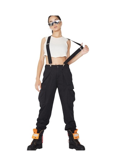Streetstyle Unisex Pantolon Askısı - Siyah