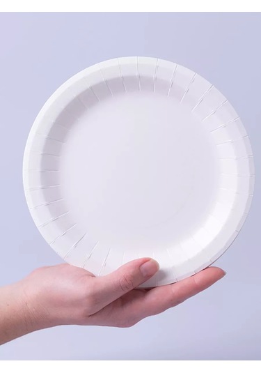 Prodeks 18 Cm Tek Kullanımlık Tabaklar 100 Adet. 202764410 100 adet