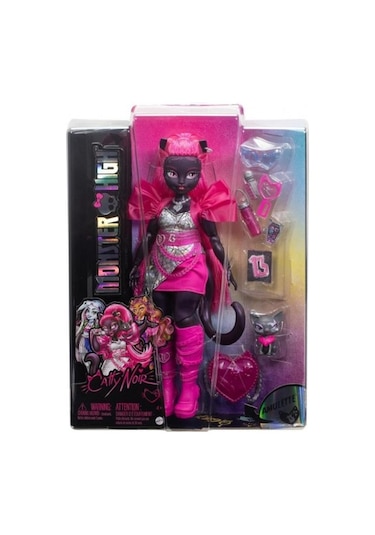 Monster High Acayip Havalı Arkadaşlar Catty Noir Hxh76 MONSTER.033 Diğer
