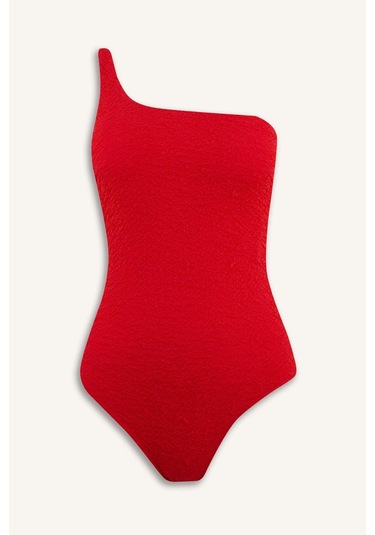 Defacto Regular Fit Gofre Dokulu Tek Omuz Mayo-fall İn Love E2575ax25smrd197 Kırmızı Defacto Regular Fit Gofre Dokulu Tek Omuz Mayo-fall İn Love E2575ax25smrd197 Kırmızı