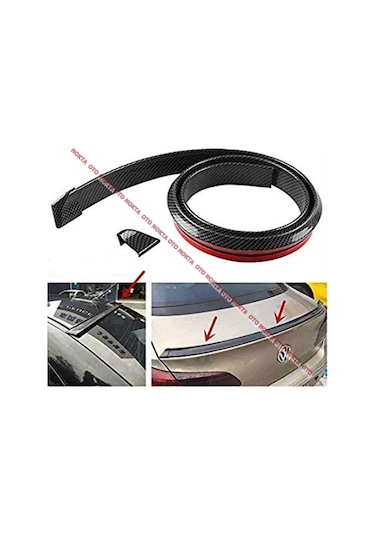 Fıat Brava Uyumlubagaj Üstü Kırılmaz Karbon Spoiler