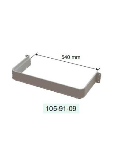 Mesan Yeni Nesil Gider Kapama Plastik  Gri 54cm