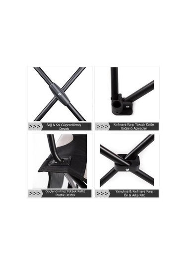 Sportlife Evolite Nature Katlanabilir Kamp Koltuğu 2'li Set Turkuaz