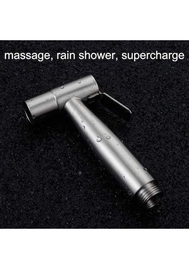 Sones 304 Paslanmaz Çelik Yıkayıcı Nozulu Dişi Yıkayıcı Seti, Stil: Dişi Yıkayıcı + Hortum Çok Renkli