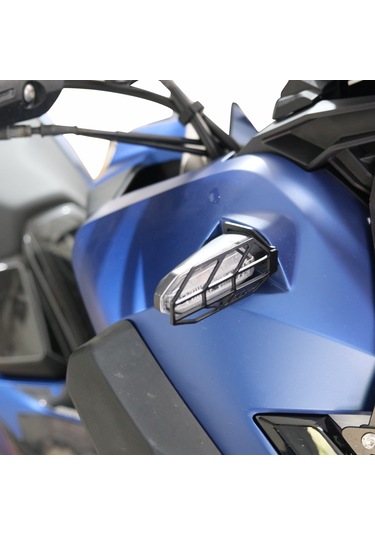 GP Kompozit  Honda ADV 350 2023-2025 Uyumlu Sinyal Koruma Siyah