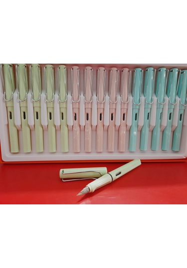 Jinhao Dolma Kalem Seti 15 Adet Kalem F Uçlu Pastel Renkli