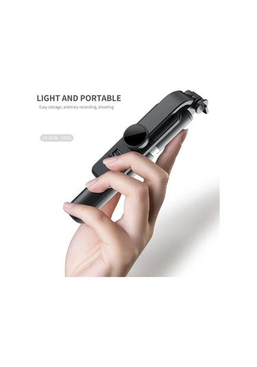 Xiaomi 1045mm Selfie Sopa Kablosuz Bluetooth Led Dolgu Işığı