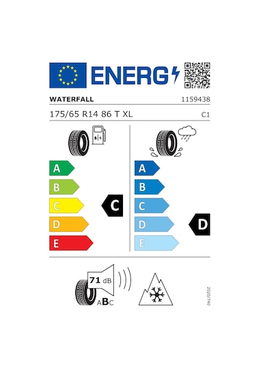 Waterfall 175/65R14 Quattro 4s XL 86T Dört Mevsim Lastiği 2024