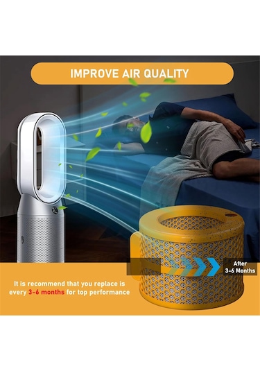 Xiaaokeji Karbon Fiber Buharlaştırıcı Filtre Değişimi Hava Temizleyici Arıtıcı Parçaları