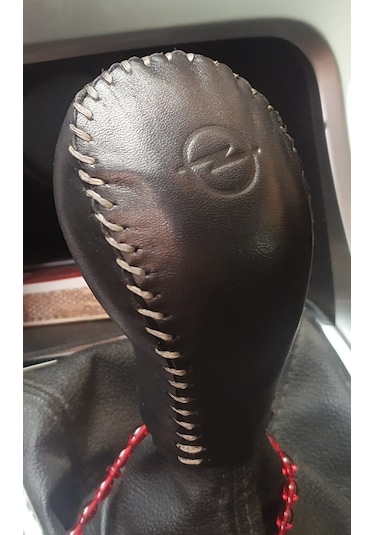 Opel Astra J Kasa Vites Topuzu Kılıfı El Yapımı Hakıkı Deri (545445575)