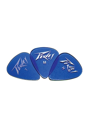 Peavey 3 Adet 0.50 MM Özel Gitar Pena Seti-mavi Renk