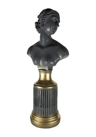 C 0079 Topuzlu Kadın Büyük - Gri