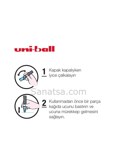 Uni-ball Posca Pc-8k Boyama Kalemi Kesik Uç 8'li Set Floresan Ren