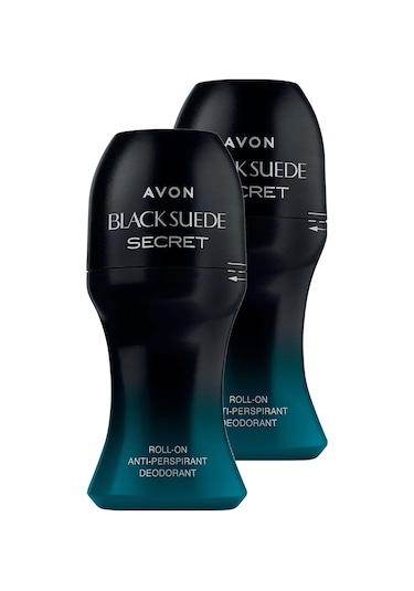 Avon Black Suede Secret Erkek Roll-On Deodorant 2 x 50 ML