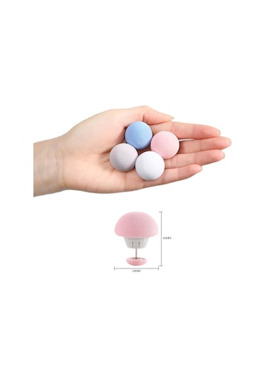 Blue-8pcs Mantar Yatak Çarşafı Yorgan Klipsi Kaymaz Klipler Battaniye Klipsi Elbise Mandalları Kapakları Raptiye Klip Tutucu Sac Kapak Tutucu