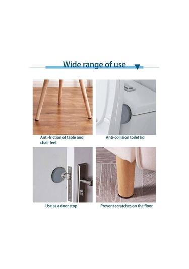 50 Mm Yuvarlak Teflon Mobilya Ayakları, Kaymaz Mobilya Ayakları - Teflon Kendinden Yapışkanlı Teflon Mobilya Ayakları, Sandalye Kanepe İçin Diğer