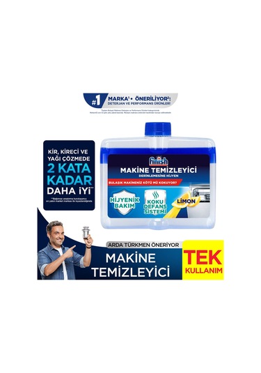 Bulaşık Makinesi Parlatıcı 800 Ml+ Bulaşık Makinesi Deterjanı Makine Temizleyici 2x250