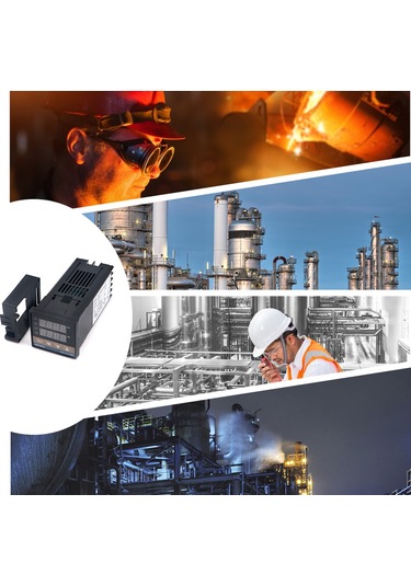 Jeemson Rex-c100 V Dn 100-240v Ck Uzun Tip Pıd Akıllı Sıcaklık Kontrolörü Ssr Çıkışlı Otomatik Termostat