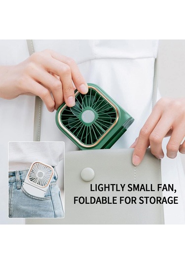 Mini Soğutma Fanı Katlanabilir Boyun Asma Fanı Usb Ayarlanabilir Telefon Tutucu 3 Dişli Yaz Soğutma Fanı Pembe