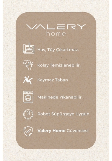 Vl Yıkanabilir Kaymaz Tabanlı Luna Kesme Rulo Halı Yolluk Mavi-bej-gri