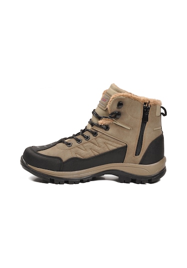 Ayakmod Bej İçi Kürklü Kaymaz Taban Soğuğa Dirençli Erkek Outdoor Bot 980 M Bej Ayakmod Bej İçi Kürklü Kaymaz Taban Soğuğa Dirençli Erkek Outdoor Bot 980 M Bej