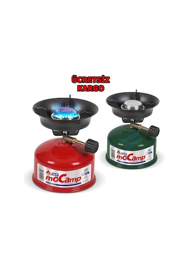 1 İksa Mocamp Pratik Doldurulabilir Taşınabilir Seyyar Kamp Ocağı Çok Renkli