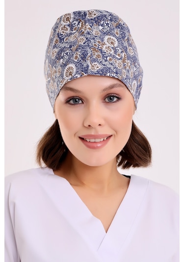 Desenli Doktor Hemşire Aşçı Cerrahi Hastane Bonesi Bandana M480