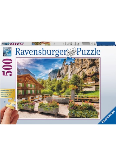 Ravensburger 500 Parça Puzzle Gold İsviçre 137121