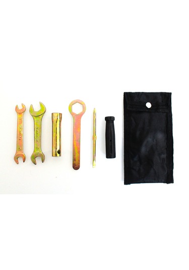 Motorsiklet Bisiklet Avadanlık Tamir Seti Set Bijon Buji Anahtar