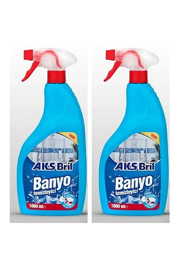 Aks Bril Banyo Temizleyici 1000 Ml 2 Adet 2'li Set