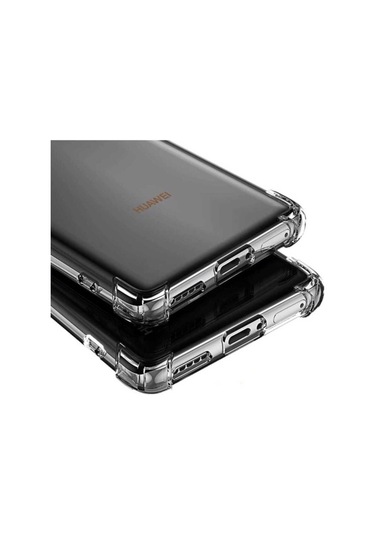 Huawei Mate 40 Pro Kılıf Zore Nitro Anti Shock Silikon Renksiz