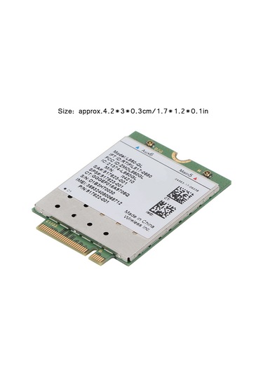 Yuntech01 Hp Dizüstü Bilgisayarlı L850-gl M.2 Lte Cat9 450mbps 4g Modülü - Esım Ve 2 2mımo Desteğiyle Hızlı İnternet