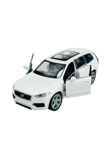 Oyuncak Metal Model Araba 1/36 Çek Bırak Beyaz Volvo Xc90