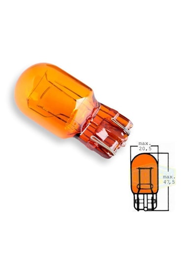 Opel Astra J Gündüz Farı T20 Amber Halogen Far Ampulü 2 Adet