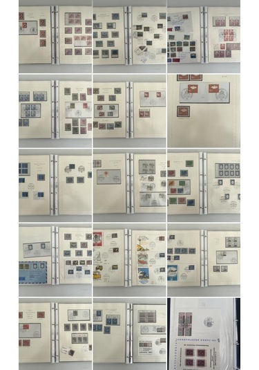 Almanya Pul Ve Zarf Koleksiyonu Albümü 270 Adet - Yabancı Pul 005